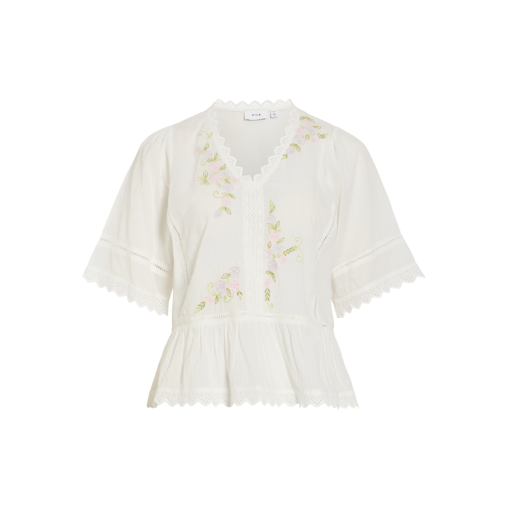 Vila Elara Embroidery Top